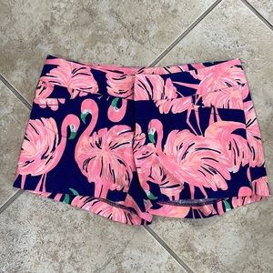 Lily Pulitzer flamingo shorts